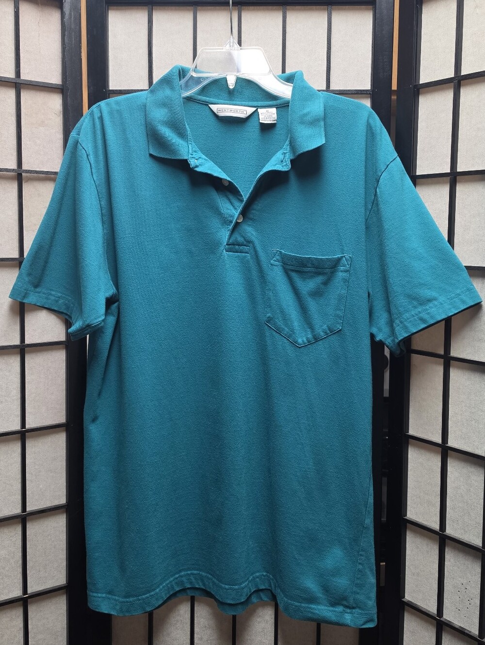⏳️ Vintage Wentworth Teal Polo Mens Unisex M